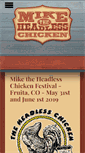 Mobile Screenshot of miketheheadlesschicken.org